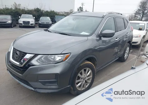 2019 Nissan Rogue Sv z USA, uszkodzony, nr VIN 5N1AT2MV6KC738007